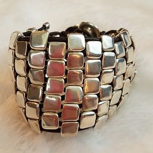 UNO de 50 Silver Bracelet
